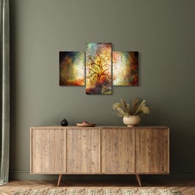 Abstraktný obraz stromu (90x60 cm)