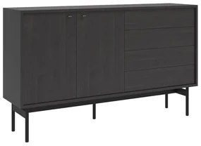 Komoda Oscar O6  (portlandský jaseň čierny). Akcia -20%. Vlastná spoľahlivá doprava až k Vám domov. 1100519