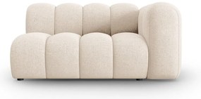 Krémovobiely modul pohovky (pravý roh) Lupine – Micadoni Home