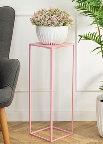 STOJAN NA KVETINÁČ SIMPLE 70X24X24 CM RUŽOVÁ