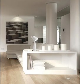 Kanlux 36260 - Stolová lampa LARATA 1xE27/5W/230V biela