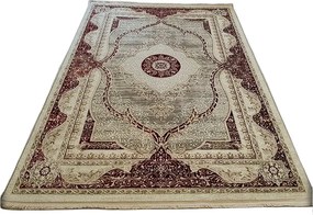 HU Červený vintage koberec Luxess 37-Red Rozmer: 160x230 cm