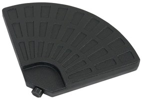 Čierny podstavec na slnečník Bonami Essentials, ø 100 cm