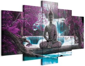 XXXLutz OBRAZ NA PLÁTNE, krajina a príroda, Budha, 100/50/1.2 cm artgeist - Online Only bytové doplnky - 004875038902