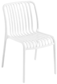 Plastová stolička TREGO, biela