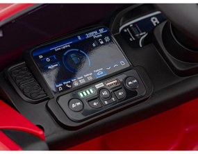 Elektrické autíčko Ford Ranger LIFT RAMIZ PA.707 - červené
