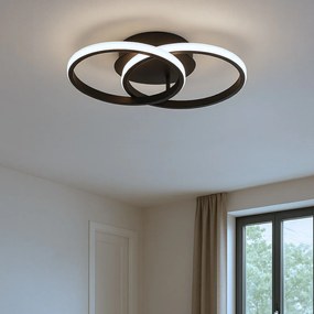 Stropné LED svietidlo Titano, 2x LED 12w, 4000k, b