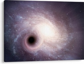 Obraz - Špirálna galaxia (70x50 cm)