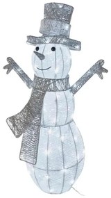 LED Vonkajšia vianočná dekorácia 80xLED/3,6W/230V IP44 82 cm snehuliak