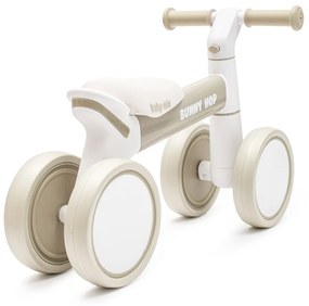 Detské odrážadlo Baby Mix Bunny Hop Ultralight warm grey