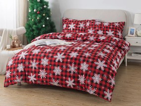 XPOSE® Bavlnené Renforcé obliečky ZIMNÉ KÁRO