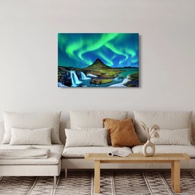 Obraz - Kirkjufell, Island (90x60 cm)