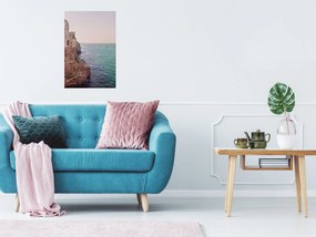 Artgeist Obraz - Turquoise Coast (1 Part) Vertical Veľkosť: 40x60, Verzia: Na talianskom plátne