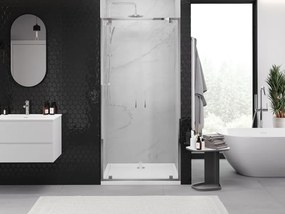 Mexen Exo, dvojité krídlové sprchové dvere 70x200 cm, 6mm číre sklo, chrómový profil, 8182-070-000-01-00