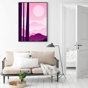 Plagát - Horská krajina (A4)