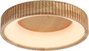 Brilagi - LED stropné svietidlo FALCON WOOD MODERN LED/30W/230V pr. 45 cm drevo