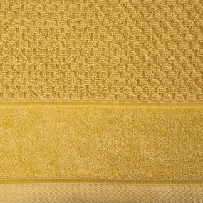 BAVLNENÝ UTERÁK FRIDA 70X140 CM HORČICOVÁ