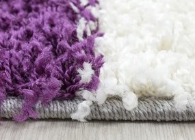 Koberce Breno Kusový koberec LIFE 1501 Lila, fialová, viacfarebná,160 x 230 cm