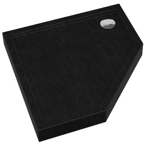 Päťuholníková vanička Espera Plus Aqm2698cst 90x90x12 čierna