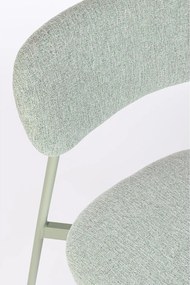 Čalúnená jedálenská stolička v mentolovej farbe Inka – Yes Everyday