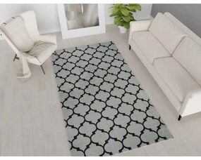 Sivý prateľný koberec 80x50 cm - Vitaus