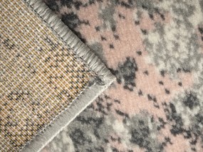 Alfa Carpets, Kusový koberec Beton powder pink, 80x150, ružová, chodba / predsieň
