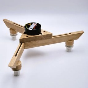 Prisadený luster ANTONIO 3xE14/40W/230V dub