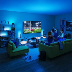 Philips - SADA 2× LED RGBIC stmievateľné svietidlo SMART GRADIENT LED/8 W/230 V Wi-Fi