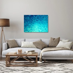 Sklenený obraz - abstraktné kocky (70x50 cm)