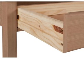 Pracovný stôl z borovicového dreva Støraa Gava, dĺžka 140 cm