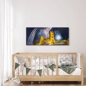 Obraz - Silvestrovská noc (120x50 cm)