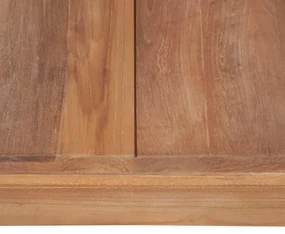 vidaXL Konferenčný stolík z teakového dreva prírodný vrch 110x60x40 cm-