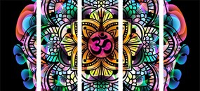 5-dielny obraz Mandala zdravia