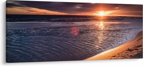 Obraz západu slnka (120x50 cm)