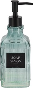 Dávkovač mydla Savon, modrá/s čiernymi prvkami, 500 ml