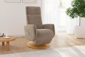 XXXLutz RELAXAČNÉ KRESLO, textil, svetlohnedá Sit & More - Online Only obývacie izby - 0001440161G9