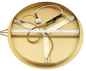 Argon 6308 - Stropné svietidlo PALOMA 3xE14/7W/230V zlatá/čierna