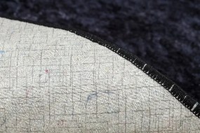 Koberec MIRO 52025.802 mramor / geometrický, čierny