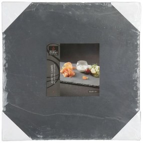 Servírovací podnos z bridlice Rock, 30x30 cm
