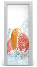 Fototapeta na dvere samolepiace Grejpfruty 95x205 cm