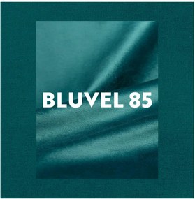 SI Mila Velvet stolička tyrkysová