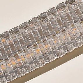 Toolight Toolight, LED stropné svietidlo 60cm, 55W, 3500lm + diaľkové ovládanie, APP1772-CP, zlatá matná, OSW-06351