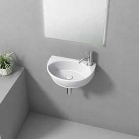 Aqualine Aqualine, LIZA keramické umývadlo 40x27cm, biela, NP412