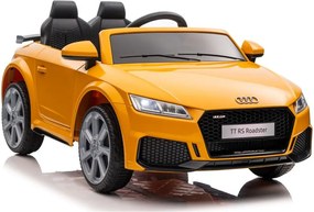 LEAN CARS Elektrické autíčko Audi TT RS žlté