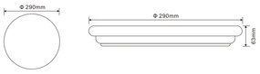 GLOBO TARUG 41003-20 Stropné svietidlo