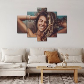 Obraz - Portrét mladej ženy (150x105 cm)