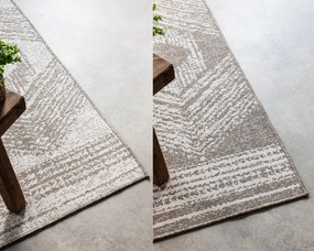 ELLE Decoration koberce Kusový koberec Gemini 106011 Linen z kolekcie Elle – na von aj na doma - 160x230 cm