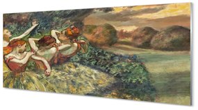 Obraz plexi Balerínky tanec v lese 120x60 cm
