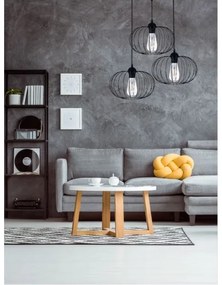 Prisadený luster BOCCA 3xE27/60W/230V