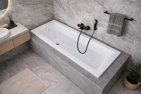 Erga Pureline-S, vaňa 1500x700x400 mm bez nožičiek, biela lesklá, ERG-V07-PURELINE-S-150x070-WH